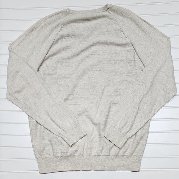 NWT J. Crew Men's Raglan Budded Crewneck Sweater - Picture 3 of 6